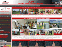 Tablet Screenshot of cgdf.cz